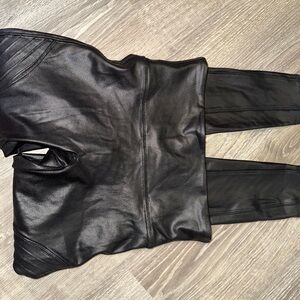 GUC Small petite spanx moto biker leggings